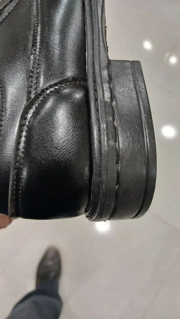 کفش مردانه چرم صنعتی با دور دوخت|کیف، کفش، کمربند|زابل, |دیوار