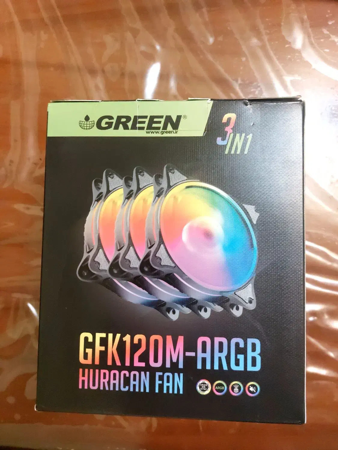 فن کیس گرین ARGB|قطعات و لوازم جانبی رایانه|تبریز, |دیوار