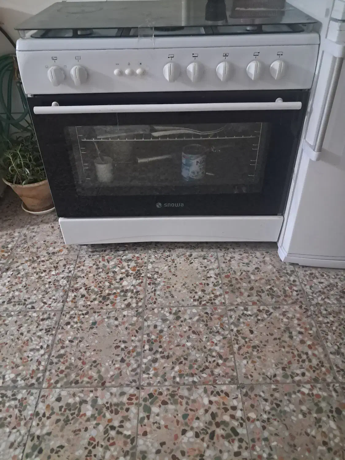 گاز فردار ۵ شعله اسنوا در حد نو|اجاق گاز و لوازم برقی پخت‌وپز|بروجن, |دیوار