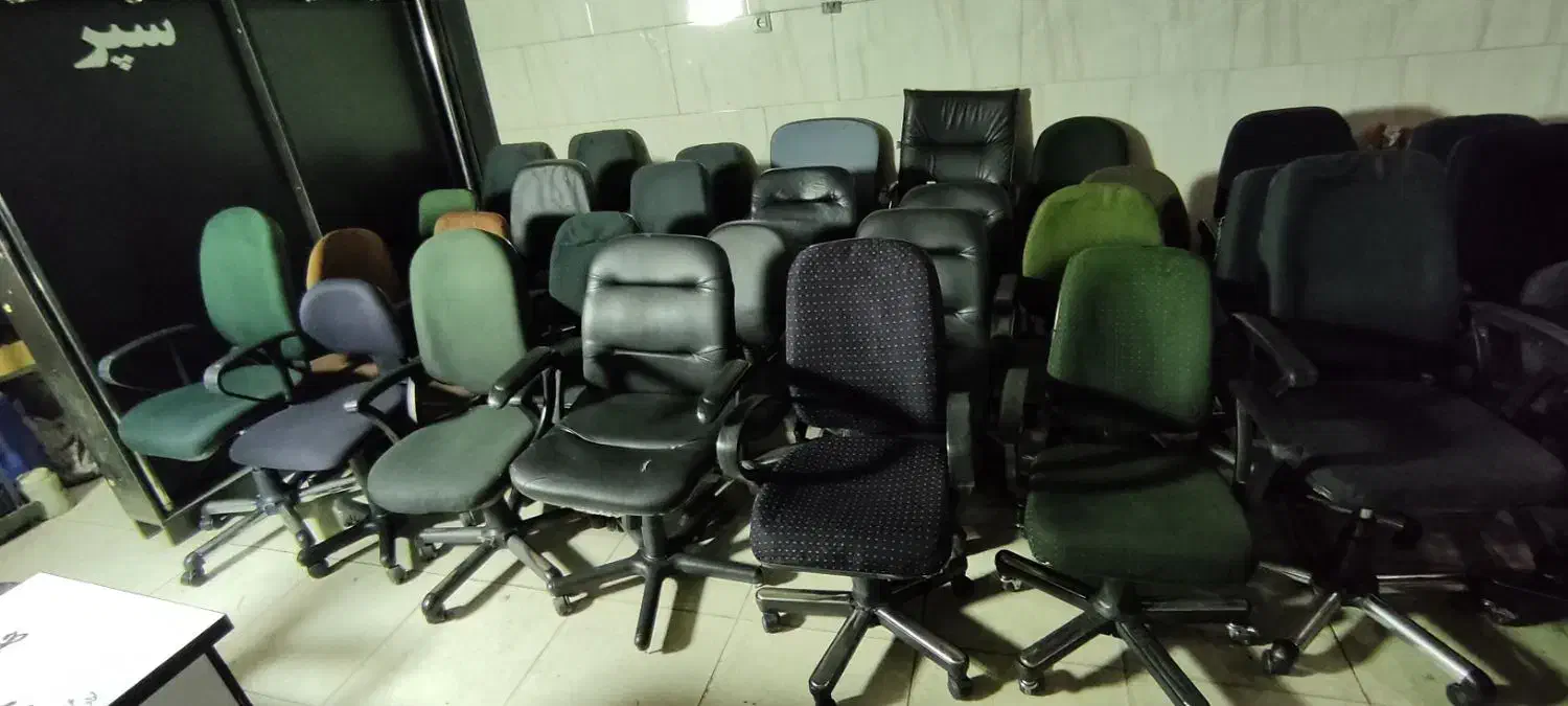 صندلی مدیریت چرخ دار.جک دار|مبلمان اداری|نظرآباد, نظرآباد|دیوار