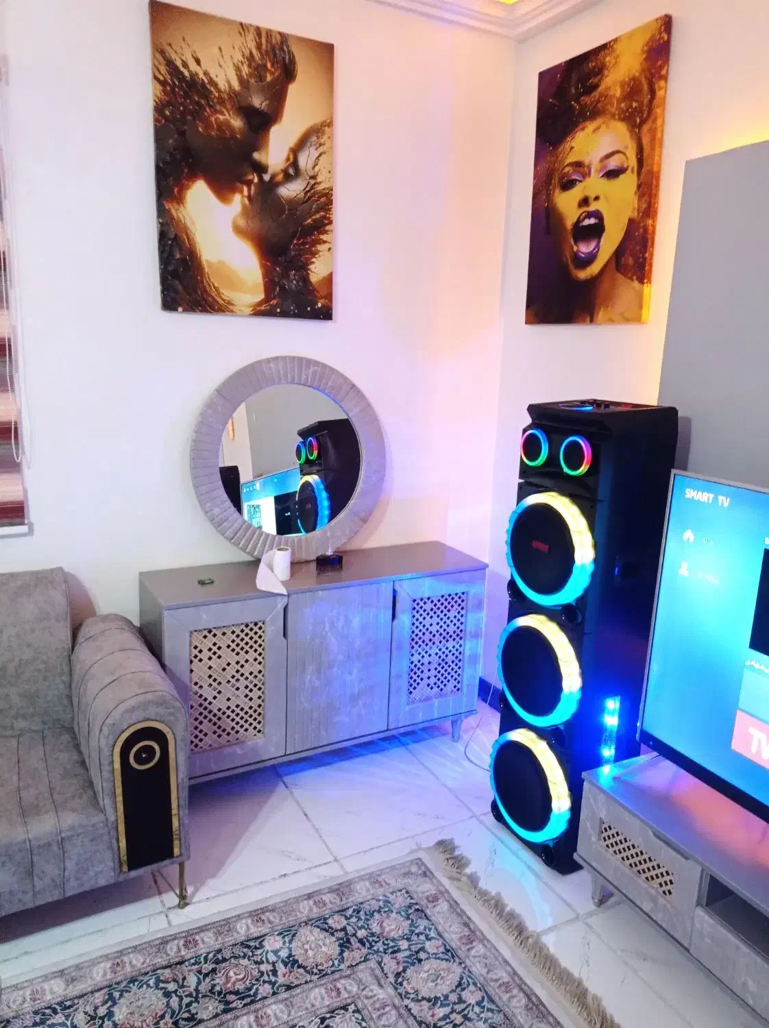 ال ای دی 55اینچ درحدنو|تلویزیون و پروژکتور|فردیس, نگارستان|دیوار