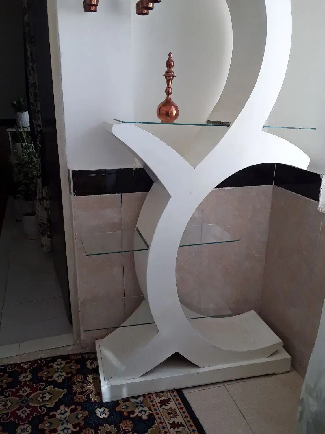 بوفه ویترین شیک|بوفه، ویترین، کنسول|تویسرکان, |دیوار