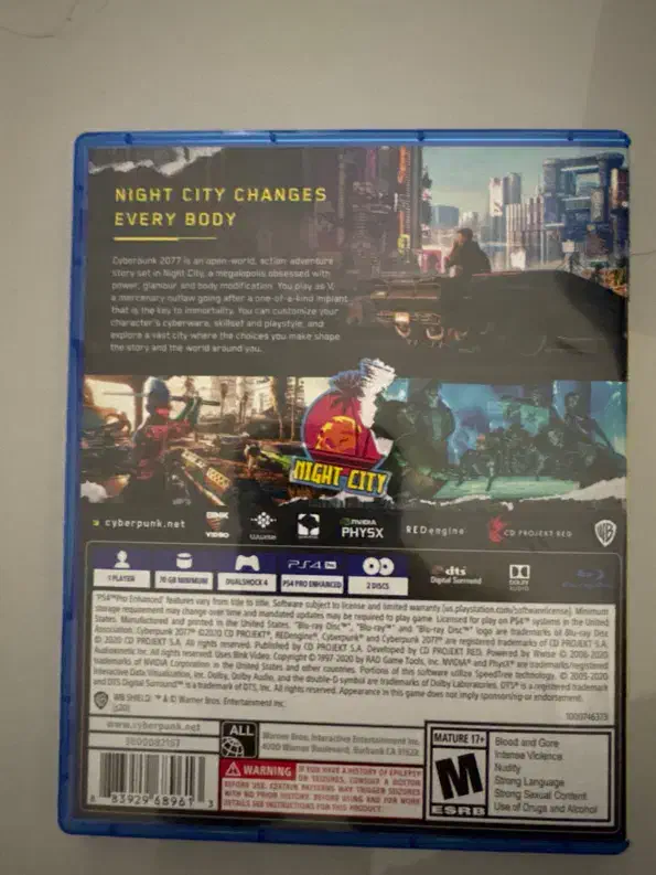 Cyberpunk 2077 سایبرپانک PS5|کنسول، بازی ویدئویی و آنلاین|قم, شهرک قدس|دیوار