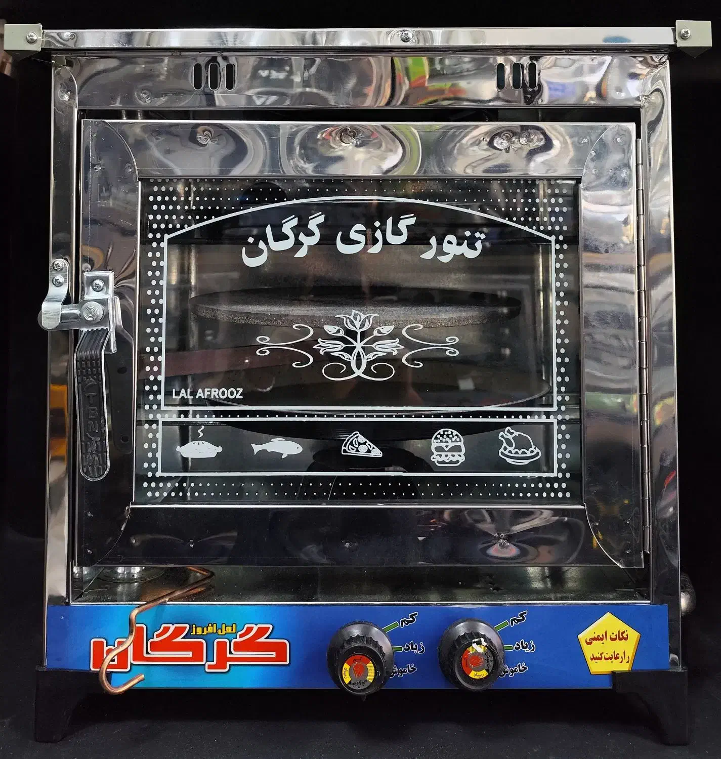 تنور گازی گرگان با سینی گرانیت|اجاق گاز و لوازم برقی پخت‌وپز|قم, تکیه آقا سید حسنی|دیوار