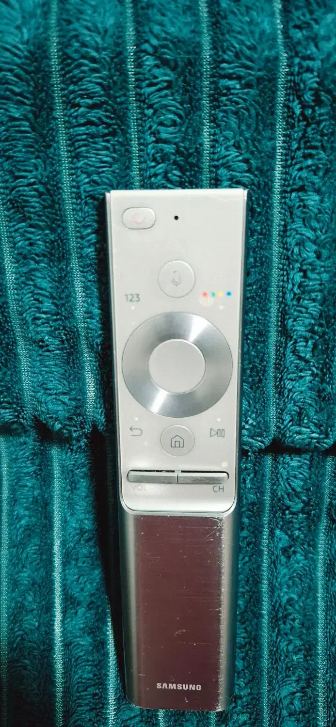 ریموت کنترل بلوتوث اورجینال سامسونگ فلزی استیل|تلویزیون و پروژکتور|تهران, اسکندری|دیوار