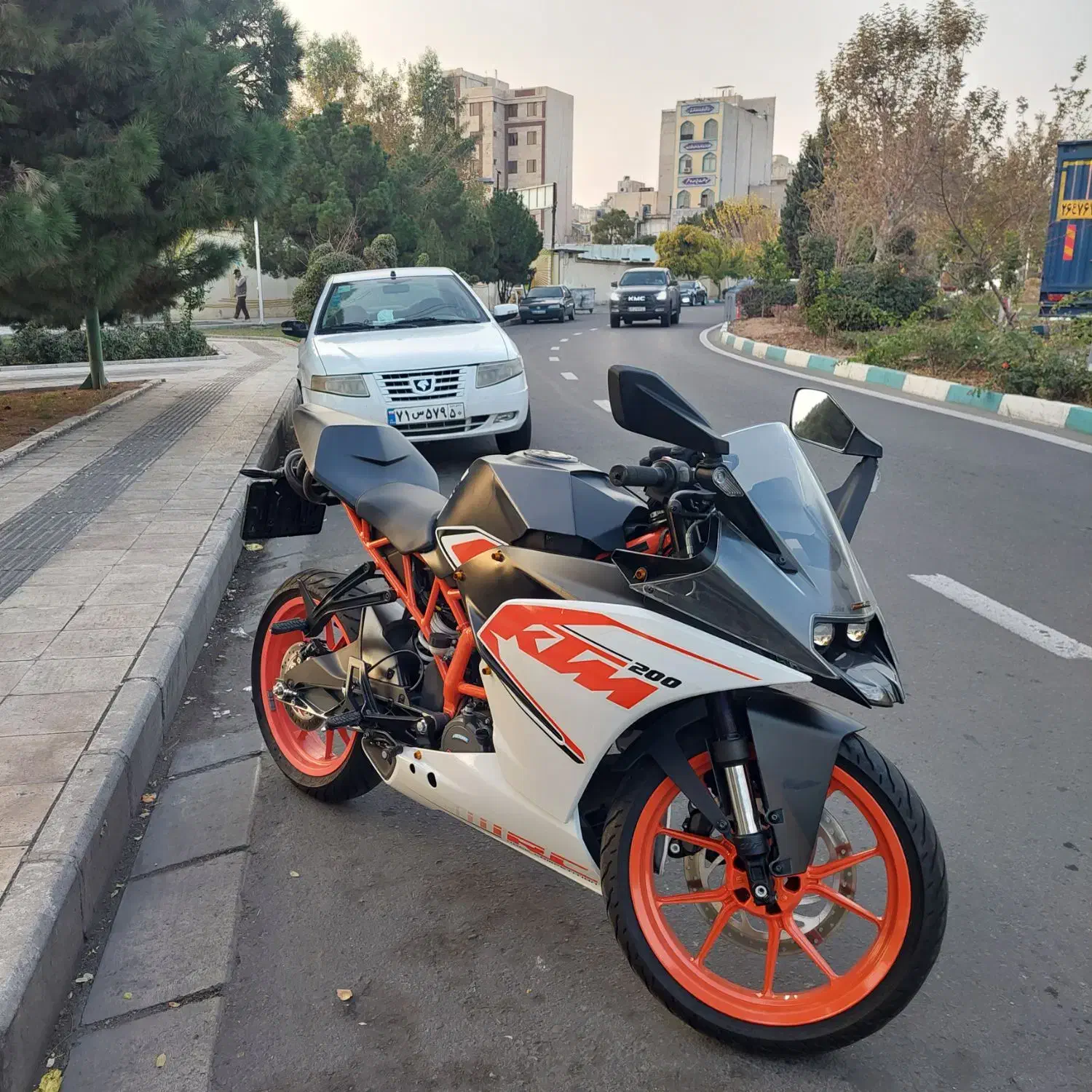 موتور کی تی ام ۲۰۰ ktm rc|موتورسیکلت|تهران, پرستار|دیوار