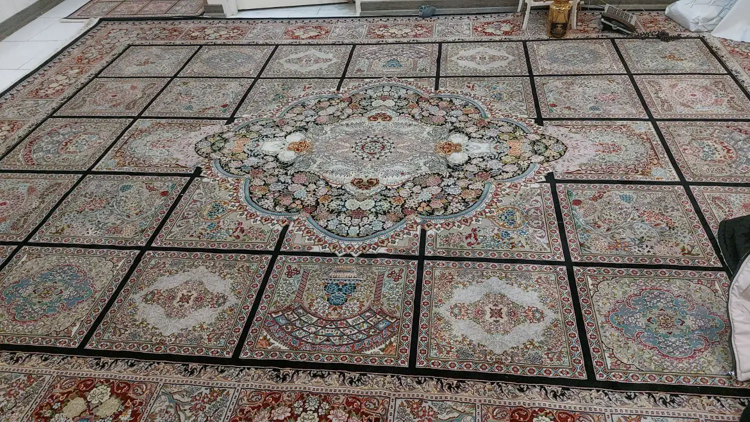 فرش 12متری ماشینی دوجغت|فرش|کرج, حیدرآباد|دیوار