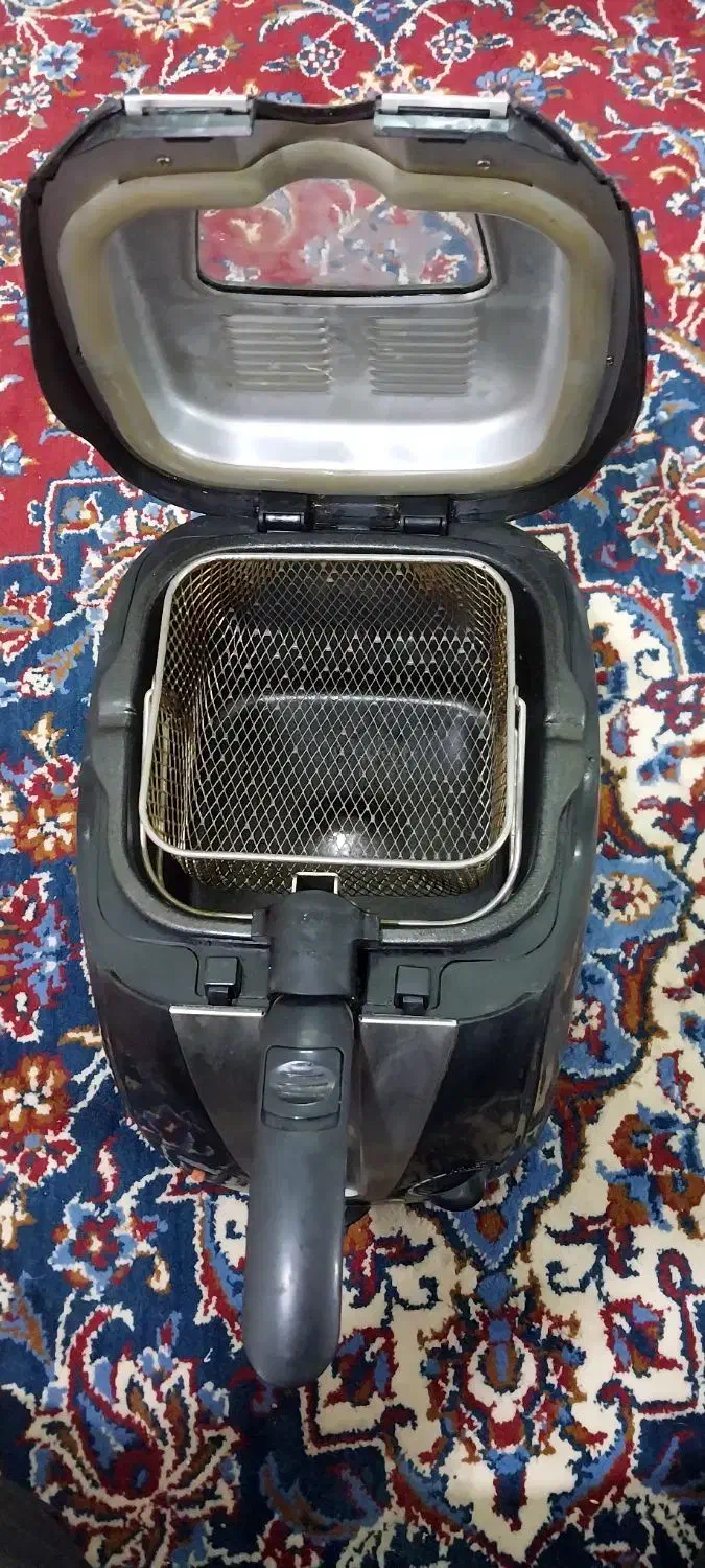 سرخ کن برقی با روغن|اجاق گاز و لوازم برقی پخت‌وپز|اصفهان, نصرآباد|دیوار