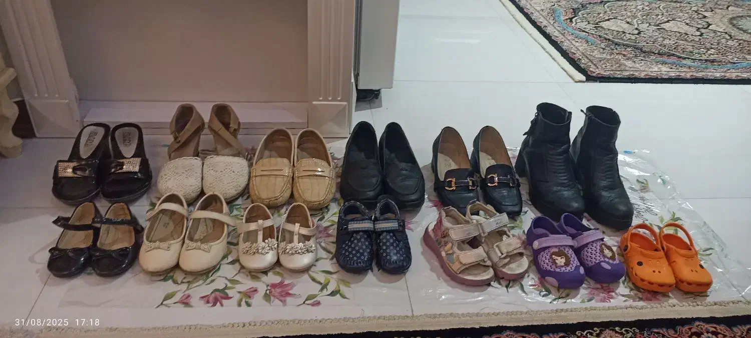 کیف وکفش های زنانه و بچگانه|کیف، کفش، کمربند|ری, دیلمان|دیوار