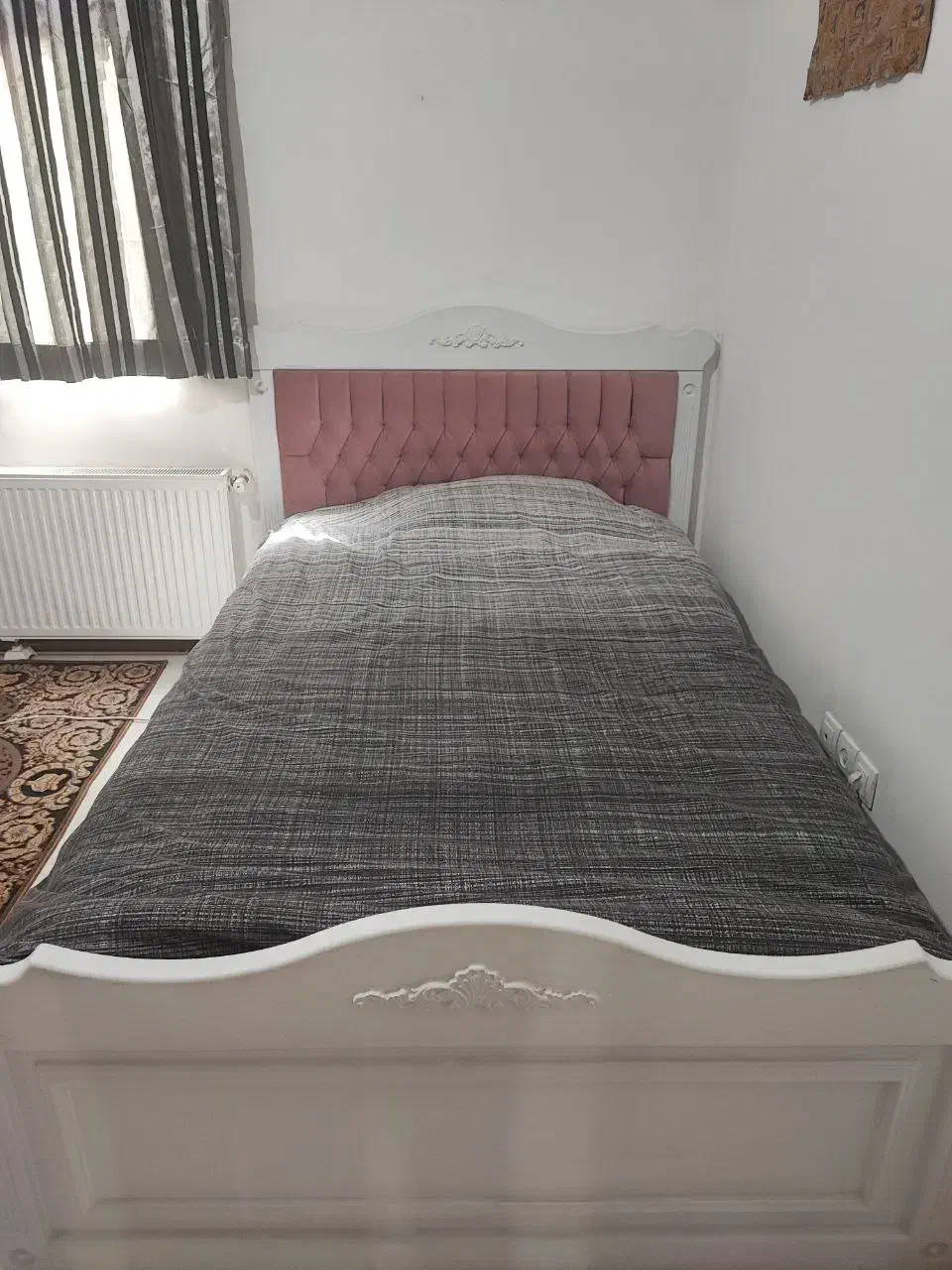 ست اتاق خواب دخترانه|تخت و سرویس خواب|پرند, فاز ۳|دیوار