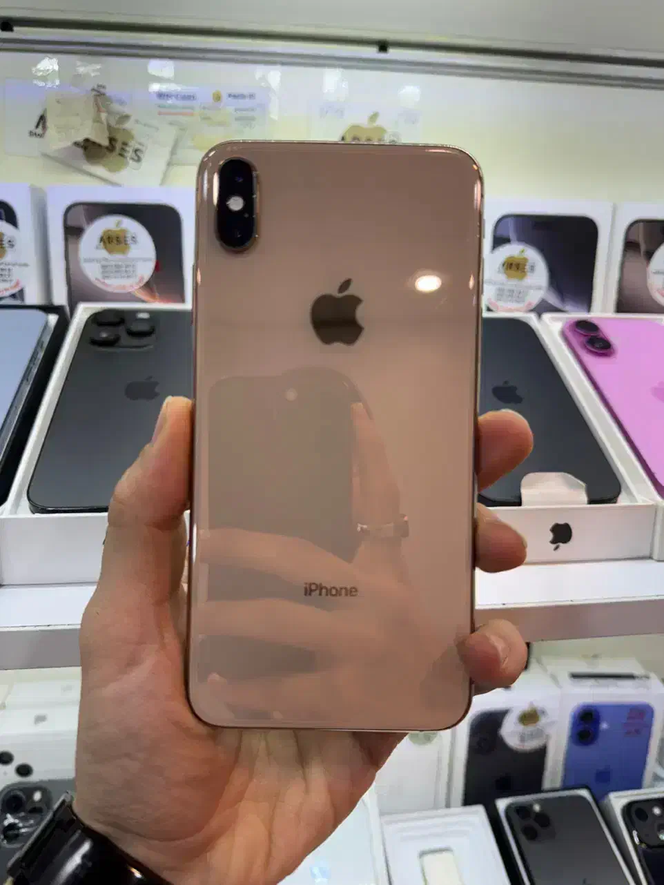ایفون Xs max 256 (رزگلد)|موبایل|سیرجان, |دیوار