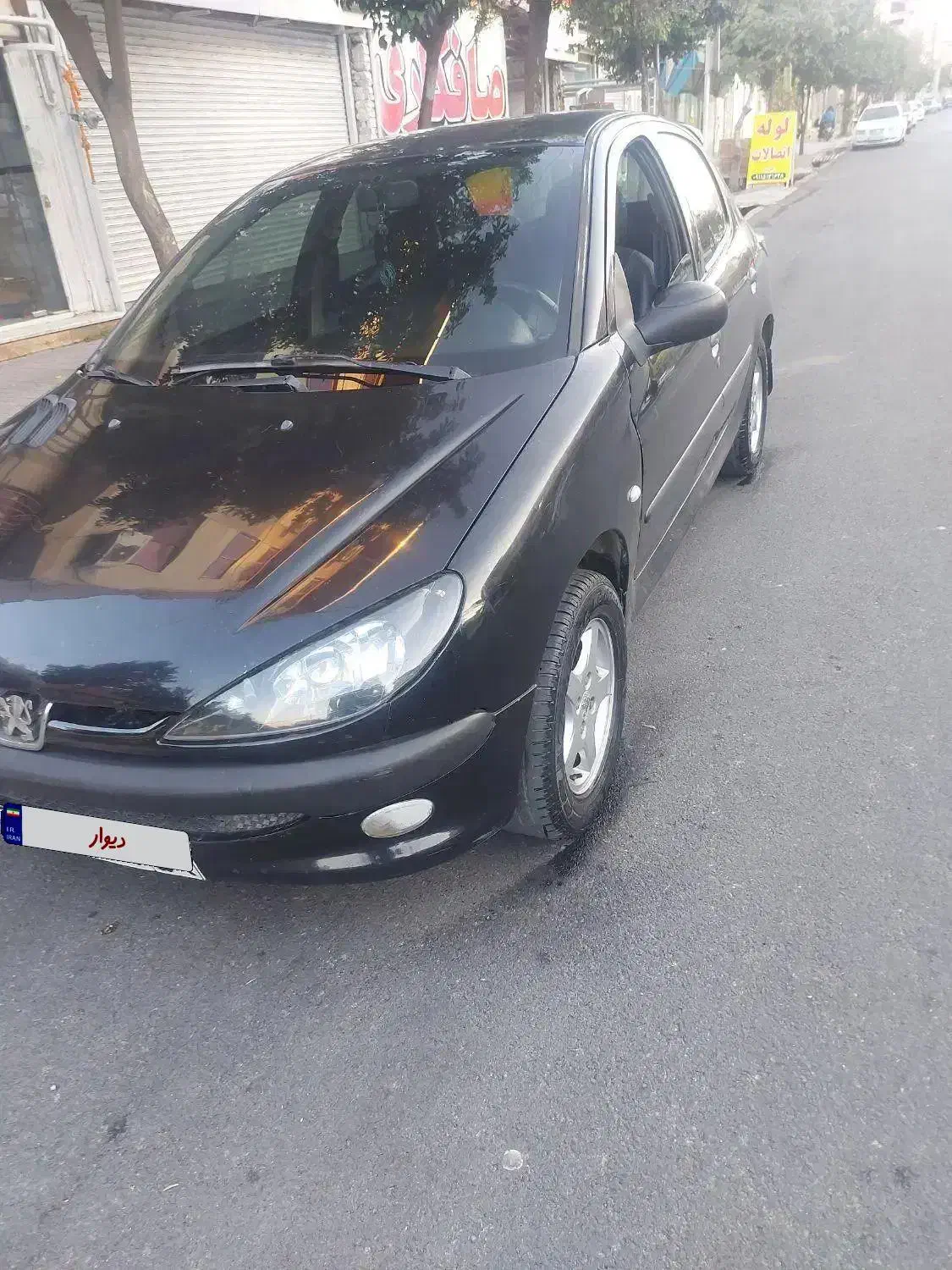 ۲۰۶مدل ۸۷مشکی|خودرو سواری و وانت|گرگان, |دیوار