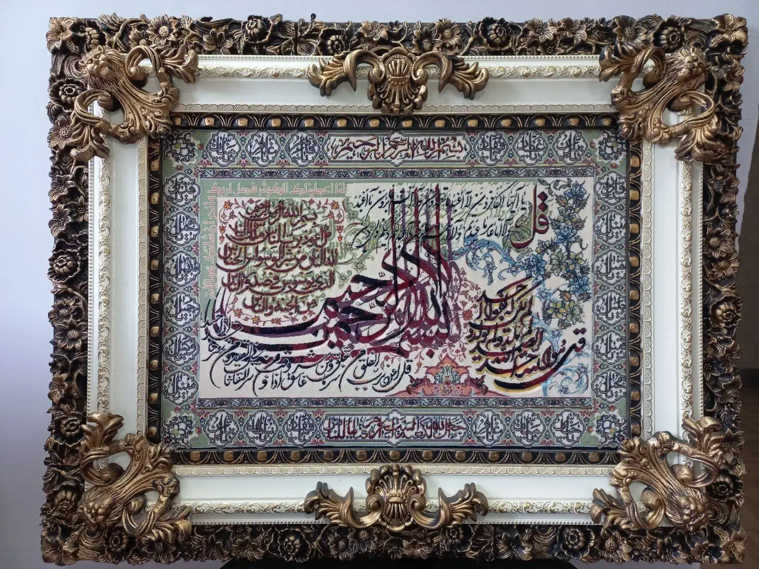 تابلو فرش ۴قل|تابلو، نقاشی، عکس|لنگرود, |دیوار