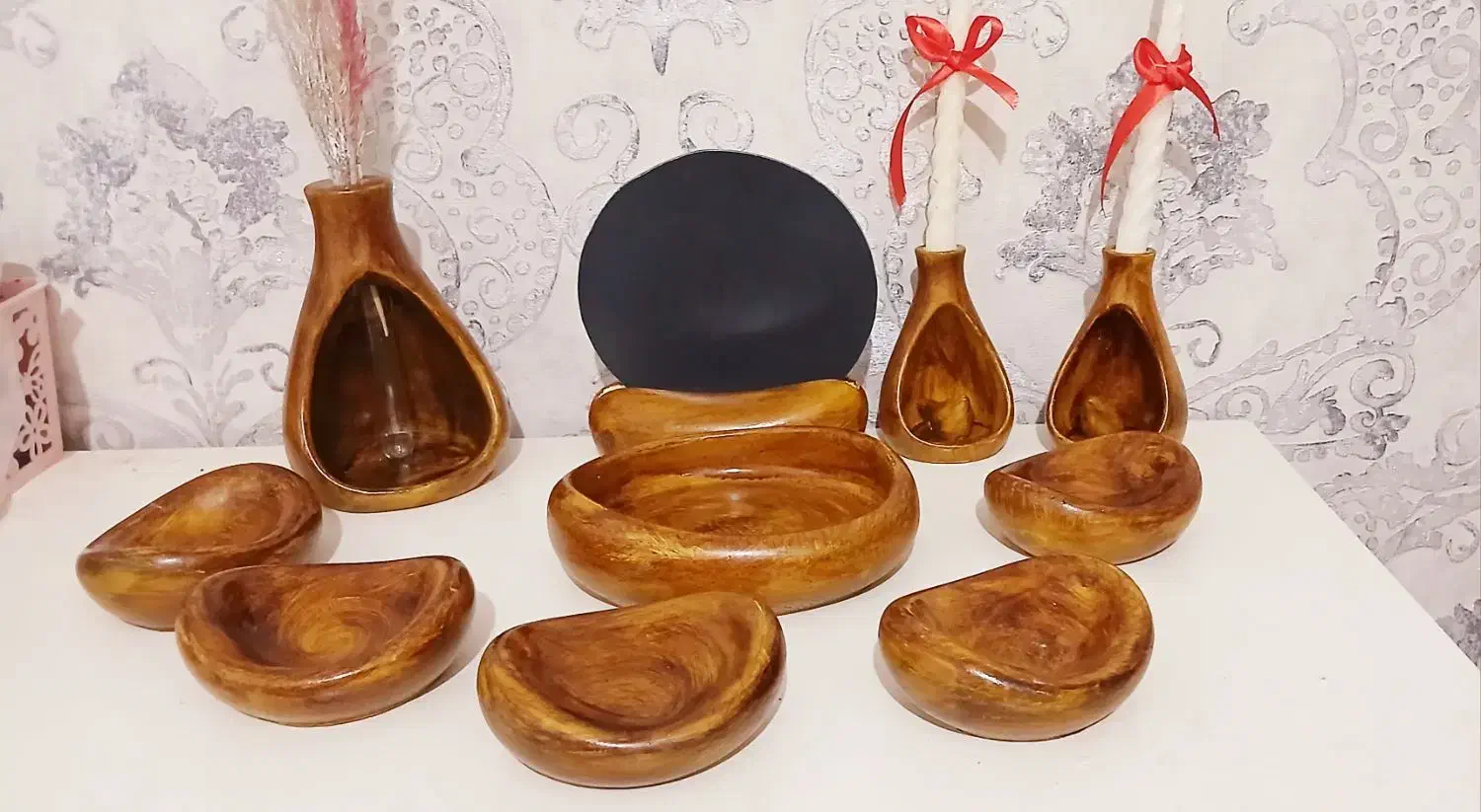 هفت سین شیک|ظروف سرو و پذیرایی|گلبهار, شهر جدید گلبهار|دیوار