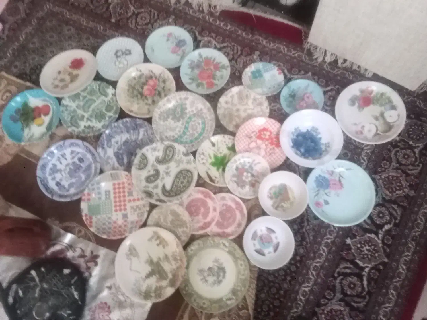 بشقاب ملامین|ظروف سرو و پذیرایی|دیواندره, |دیوار