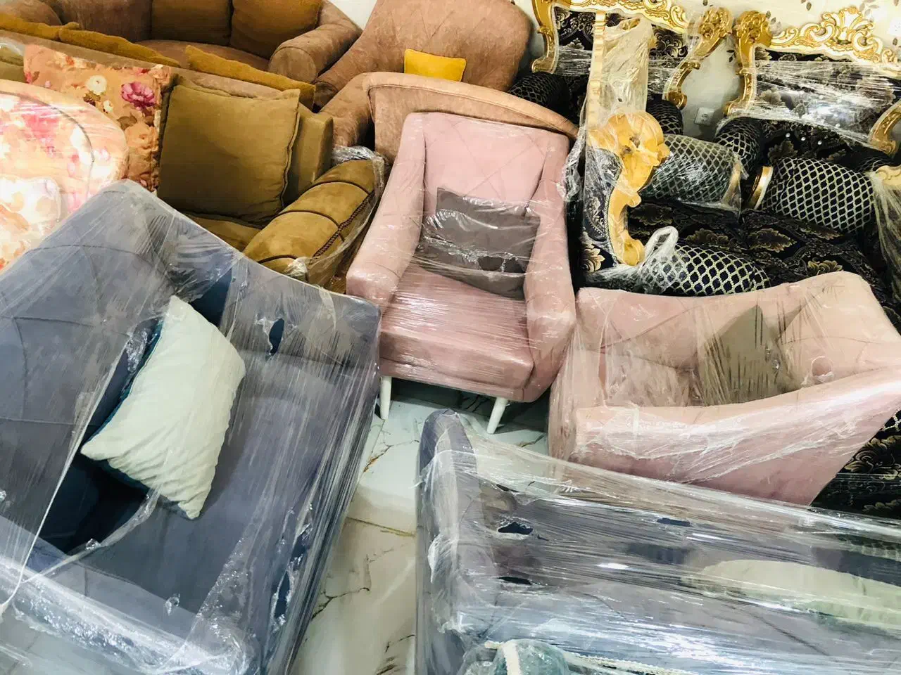 مبل محشر دست دوم|مبلمان خانگی و میز عسلی|مسجد سلیمان, |دیوار