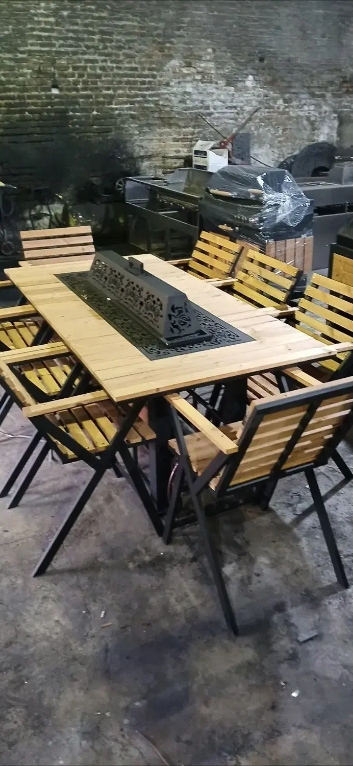 بآربیکیو آتشدان مسطتیل در ابعاد سفارشی|اجاق گاز و لوازم برقی پخت‌وپز|تهران, شوش|دیوار