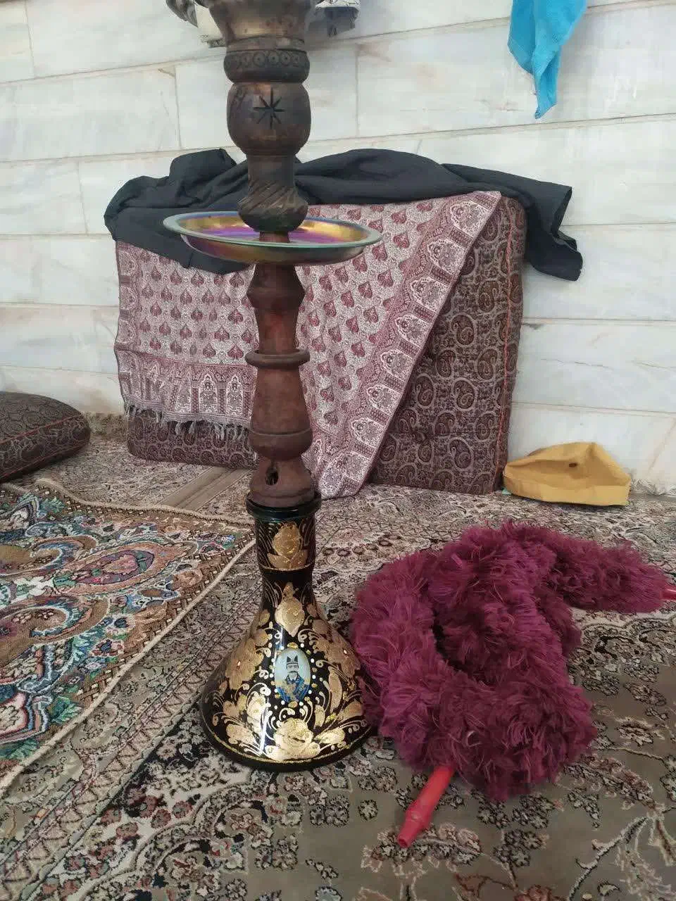 قلیان در ج یک بلاک دوسیب|زیورآلات و اکسسوری|اردکان, |دیوار