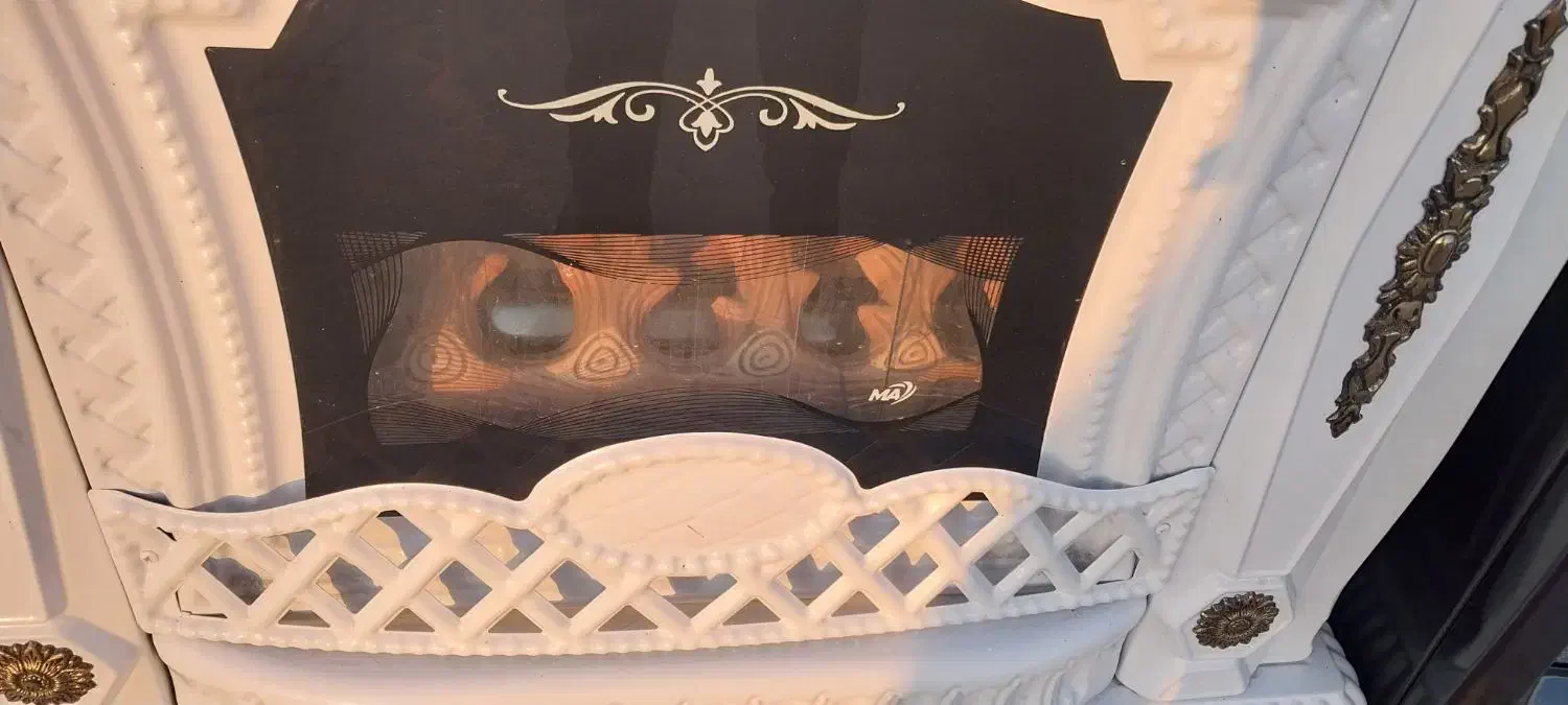 بخاری ۳۰هزار شومینه دار مدل حصیری|بخاری، هیتر، شومینه|ارومیه, |دیوار