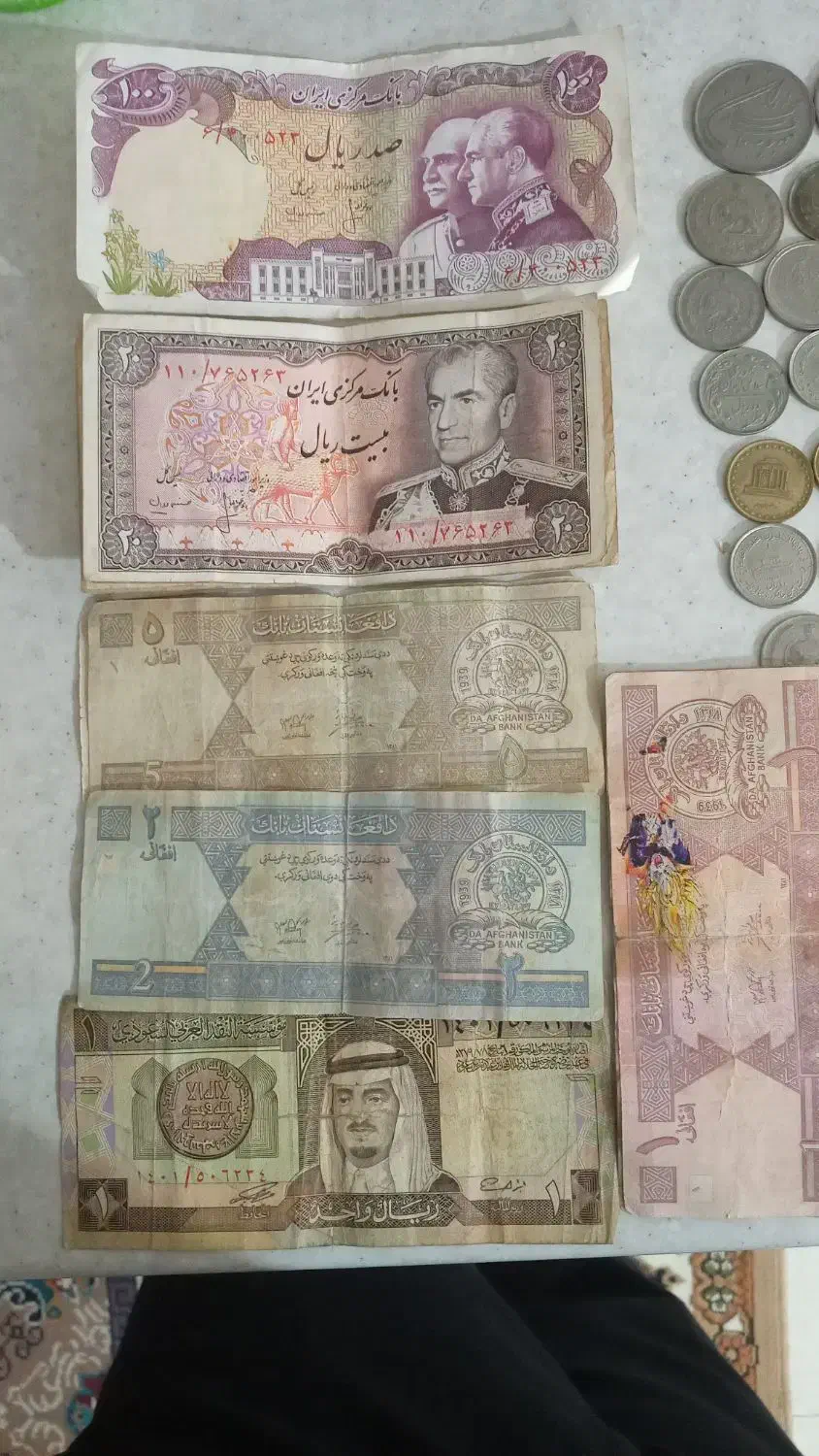 سکه و اسکناس قدیمی|کلکسیون سکه، تمبر، اسکناس|مشهد, پنجتن|دیوار