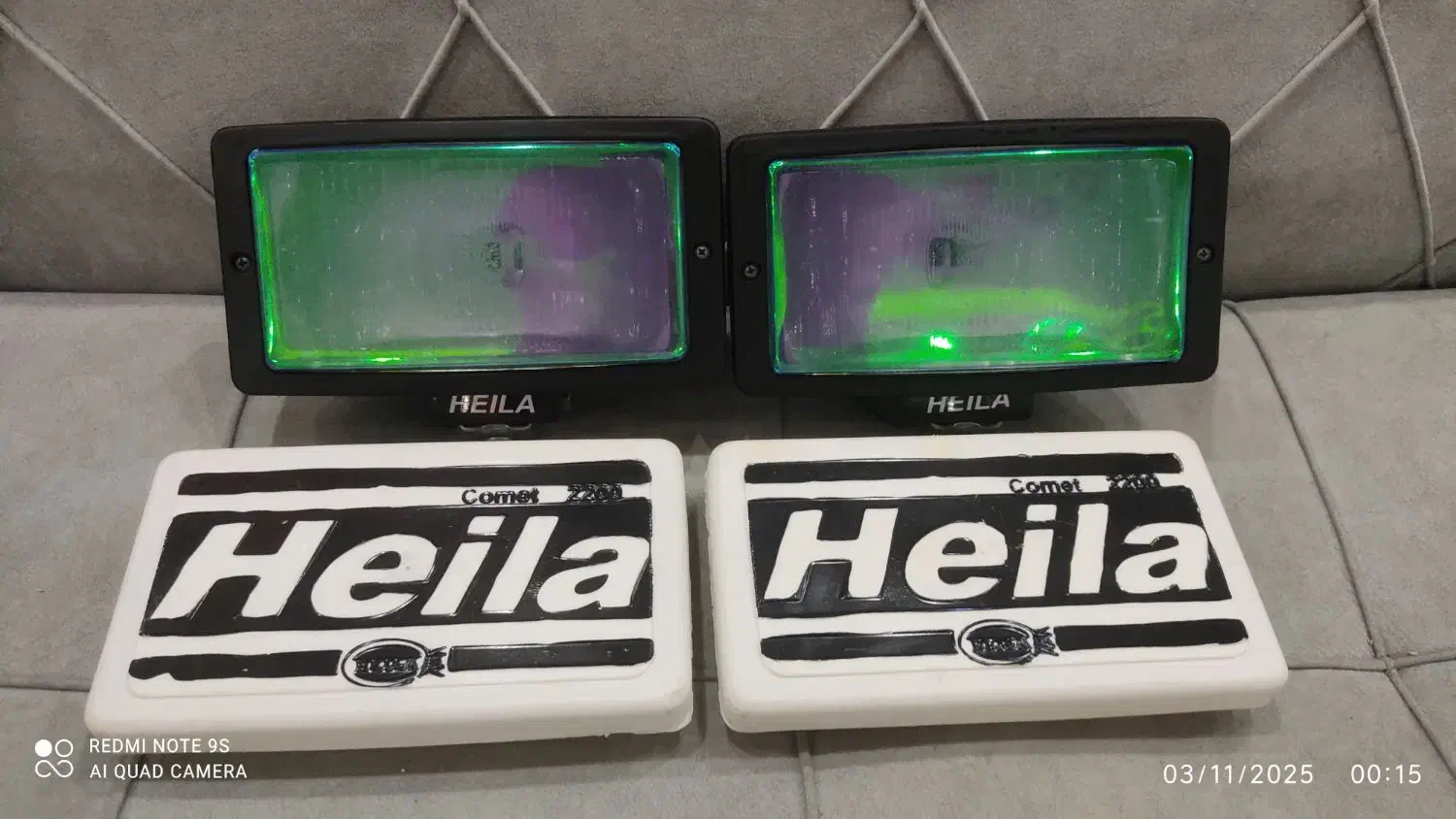 دوعددچراغ مه شکن آفرودی وماشین سنگین|قطعات یدکی و لوازم جانبی|ارومیه, |دیوار