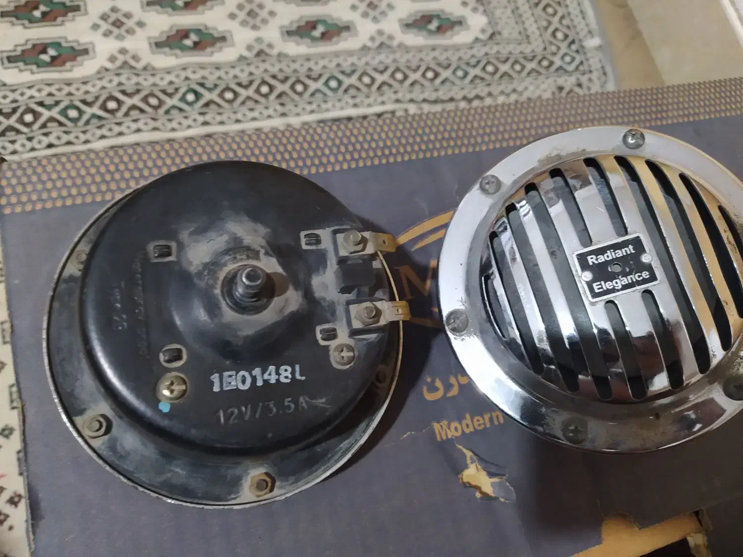 بوق بنزی و خطر سمند seولاستیک رینگ 16|قطعات یدکی و لوازم جانبی|شیراز, شهرک استقلال|دیوار