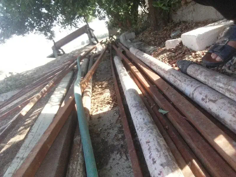 مقداری قوتی و چهار چوب دکه|ابزارآلات|شوش, |دیوار