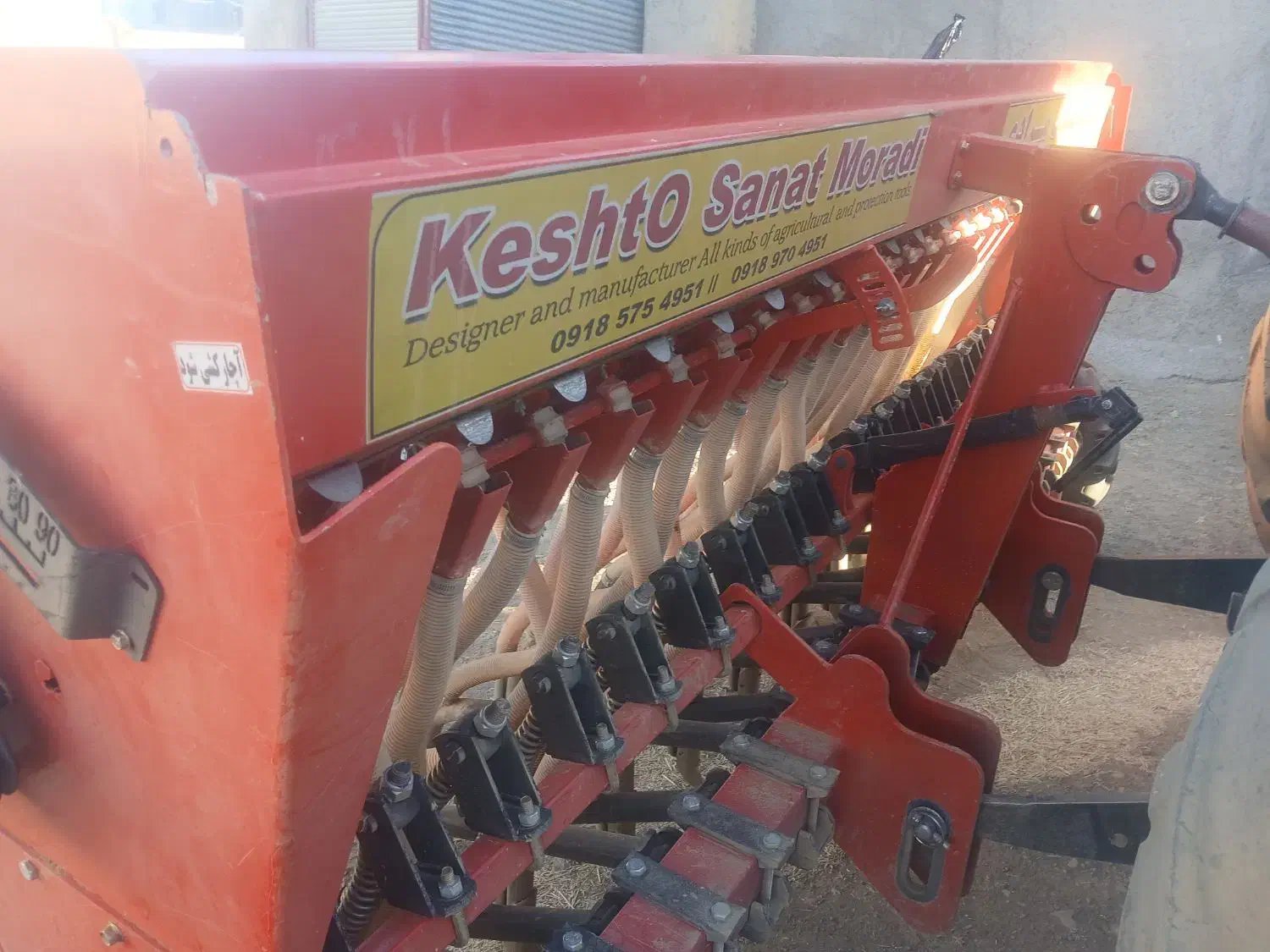 بذر کار ۱۹ ردیفه در حد صفر|ماشین‌آلات صنعتی|حسین آباد, |دیوار