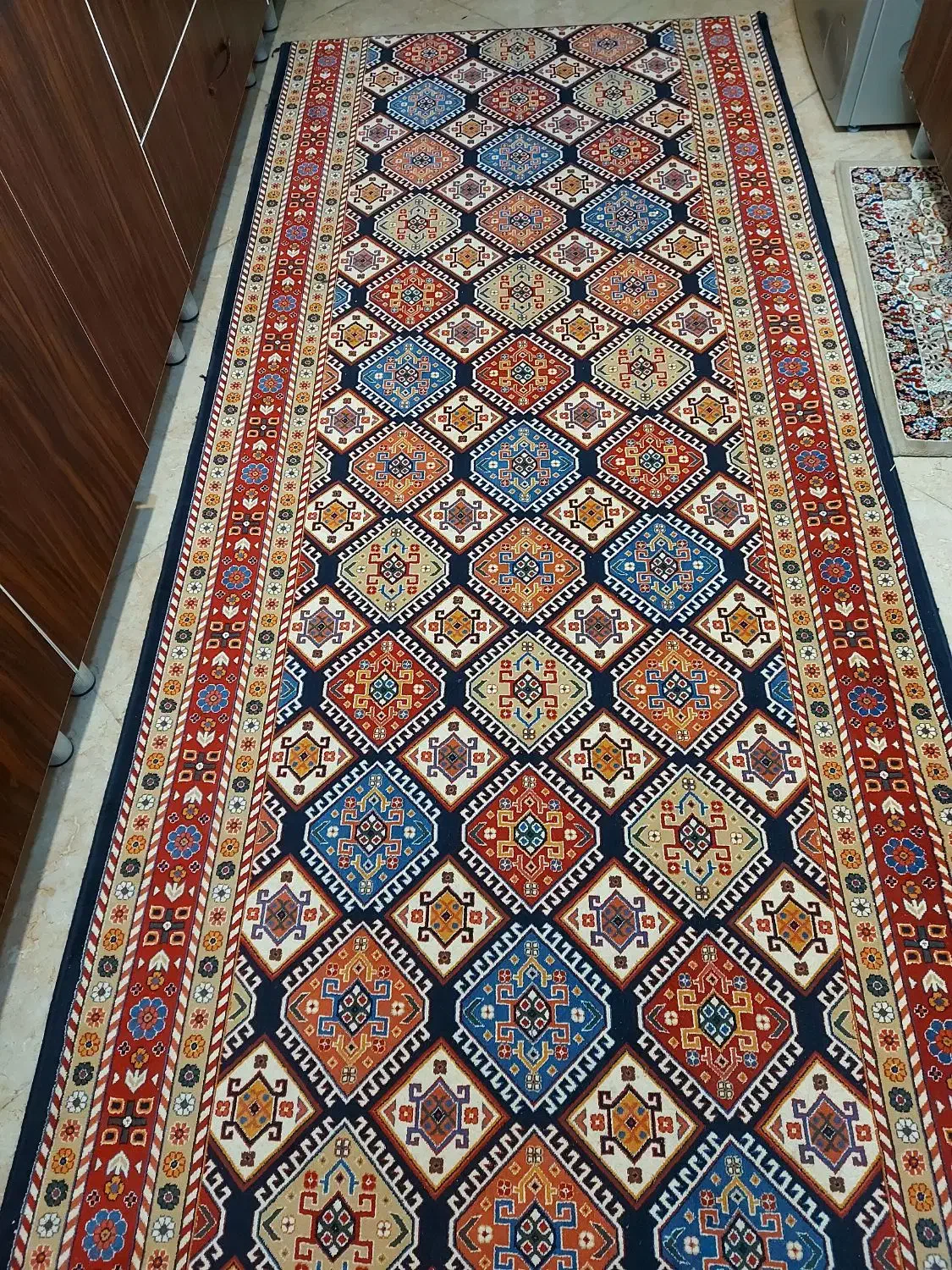 فرش کناره ماشینی در ابعاد ۳/۵در ۱/۱۰|فرش|تهران, دانشگاه شریف|دیوار