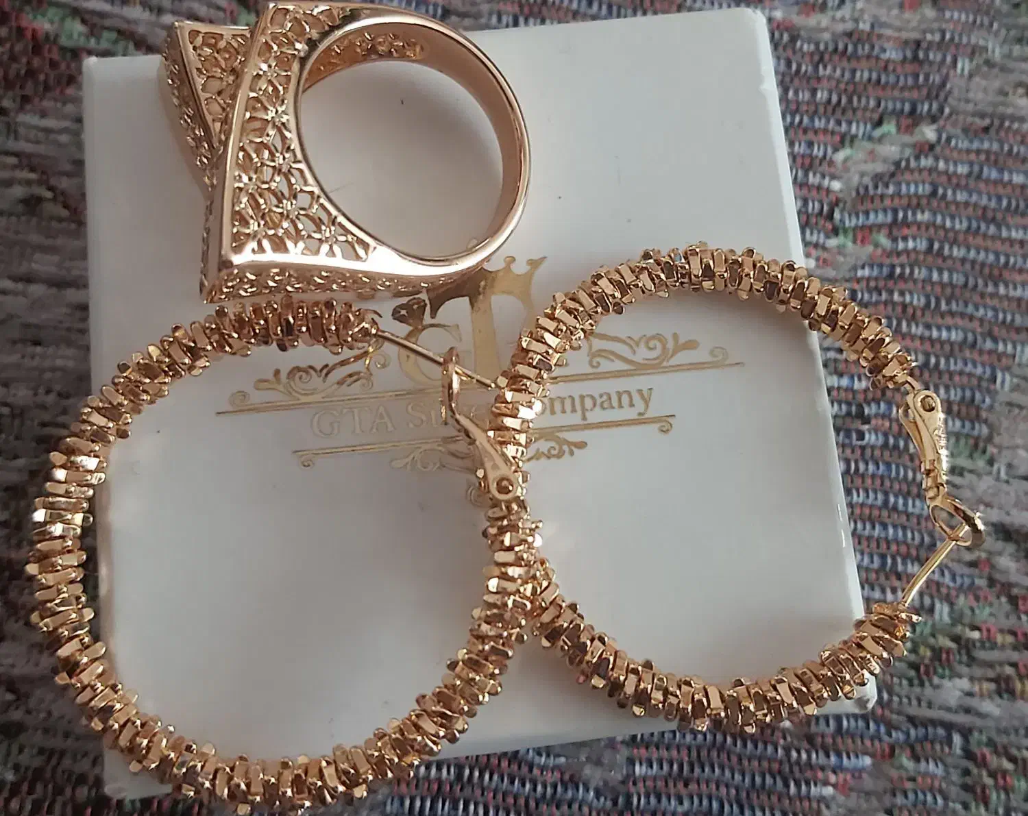 گوشواره وانگشتربدل|بدلیجات|دورود, |دیوار