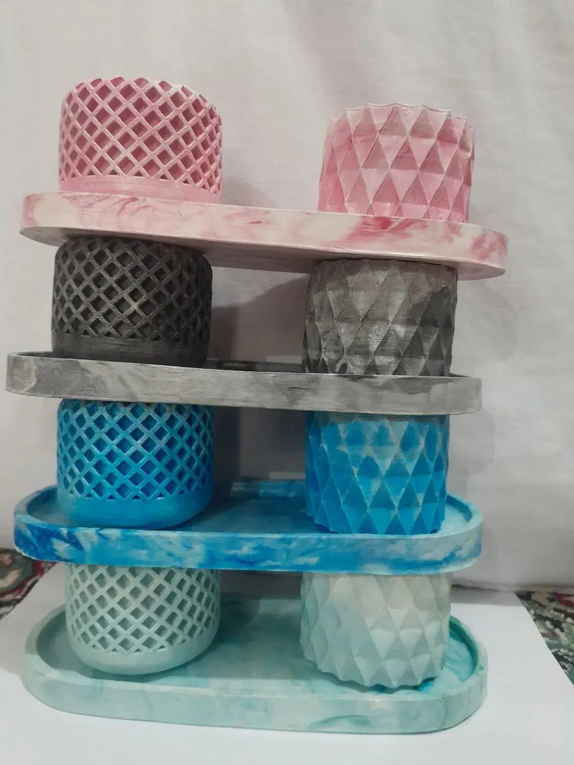 گلدان سرامیکی|صنایع دستی و سایر لوازم تزئینی|انار, |دیوار