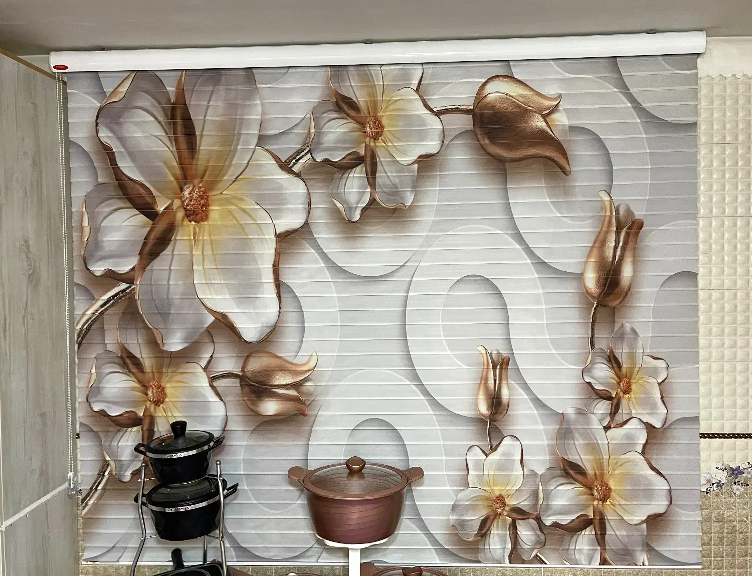 پرده زبرا سه بعدی|پرده، رانر، رومیزی|باقرشهر, |دیوار