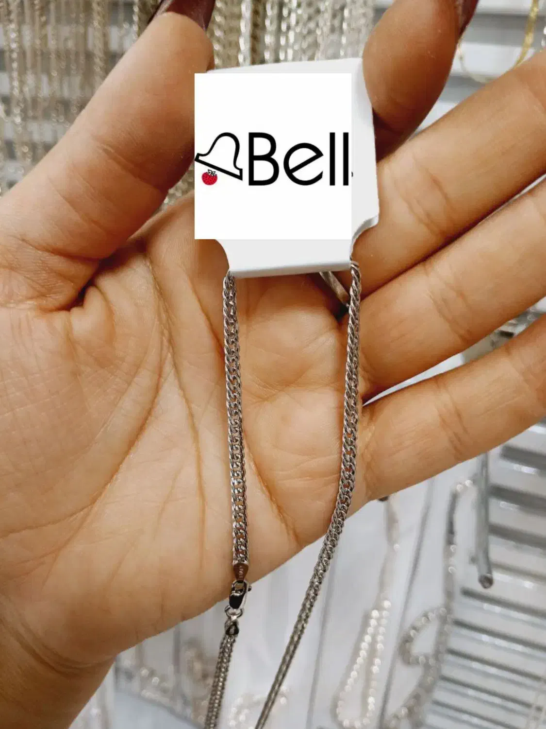 انواع زنجیر و دستبند نقره مردانه|جواهرات|خرمآباد, |دیوار