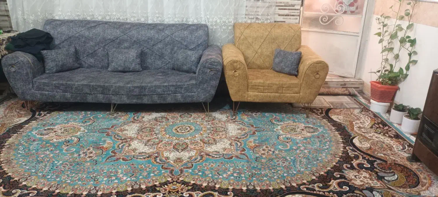 مبل ۷نفره|مبلمان خانگی و میز عسلی|قم, ولیعصر|دیوار