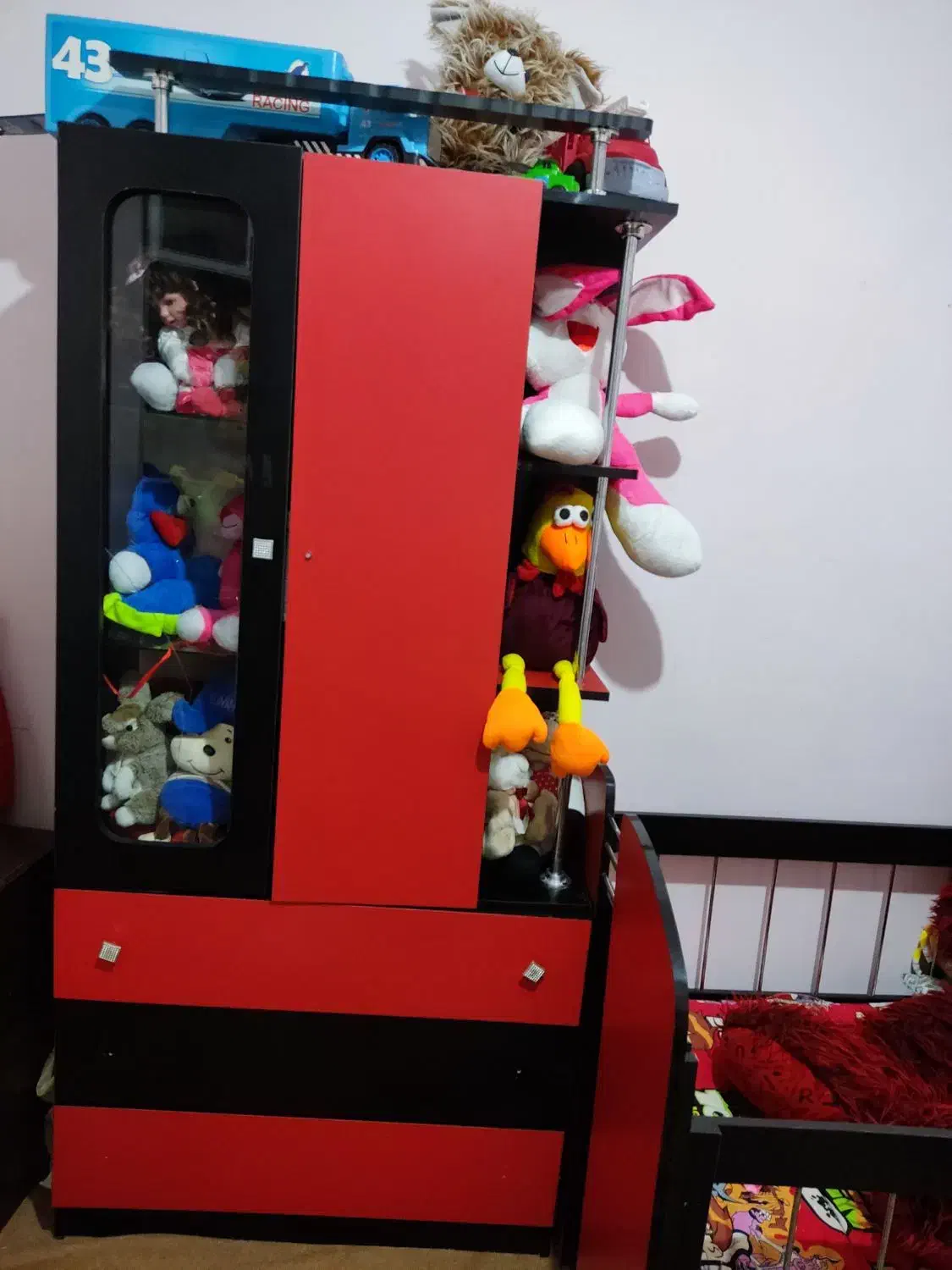 کمدتخت بچه تخت گهواره ای|اسباب و اثاث بچه|قیامدشت - خاورشهر, |دیوار