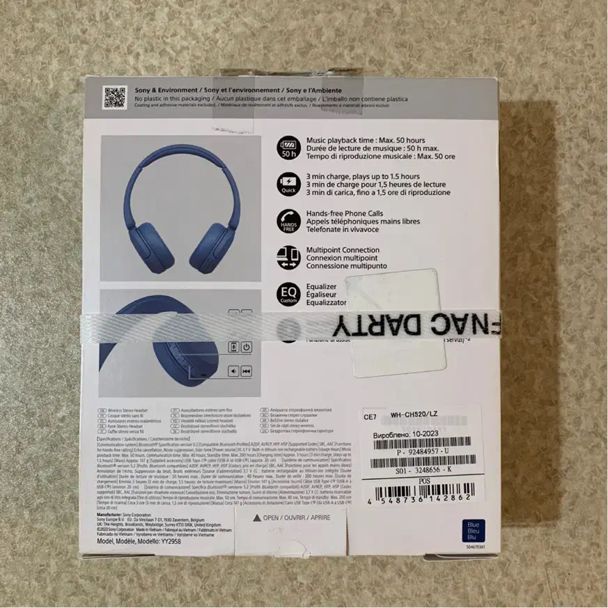 هدفون سونی اصل و آکبند|پخش‌کننده همراه|تهران, خواجه نظام الملک|دیوار