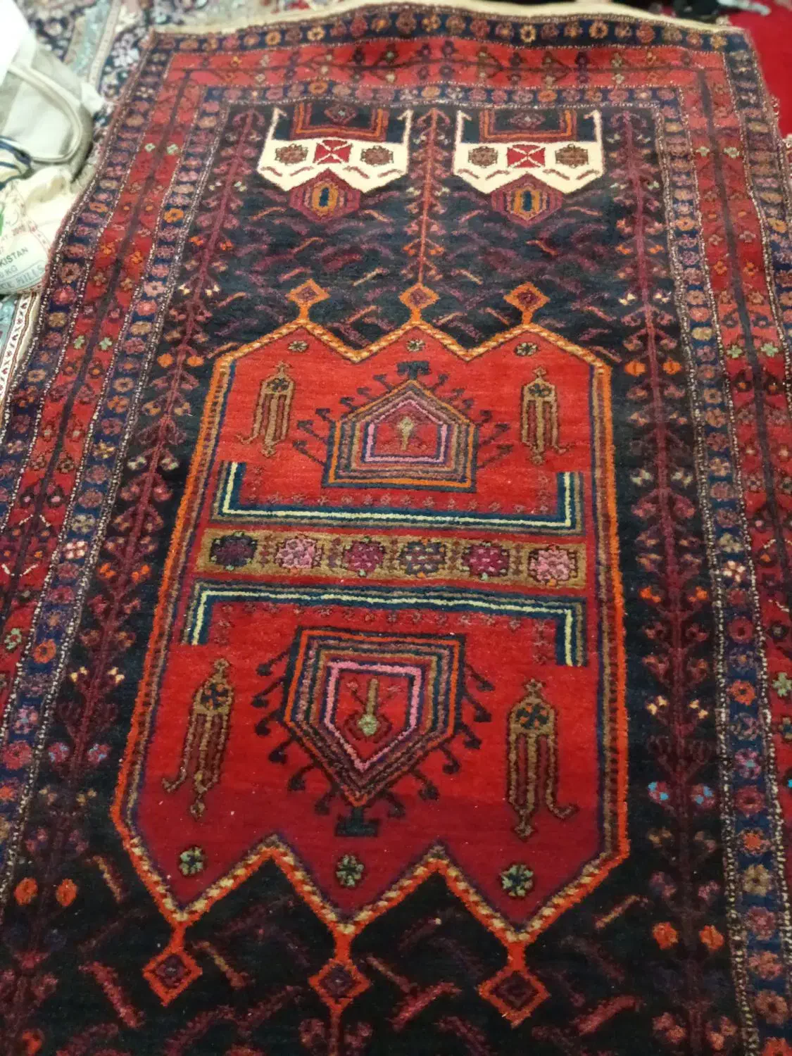 فرش دستبافت کردی|فرش|کرمانشاه, |دیوار