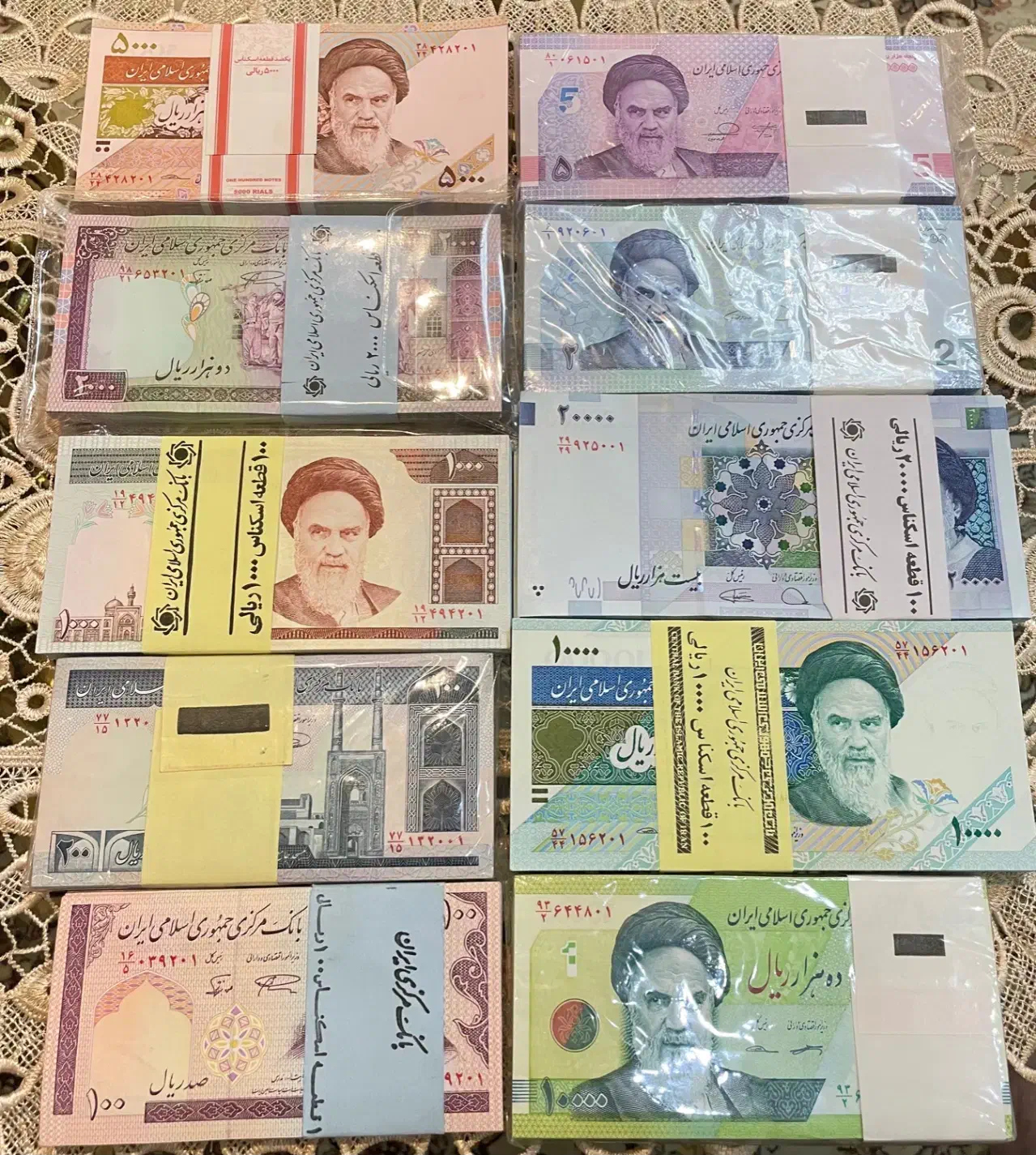 ۱۰ بسته نو سوپر بانکی کلکسیونی|کلکسیون سکه، تمبر، اسکناس|تهران, سید خندان (جلفا)|دیوار