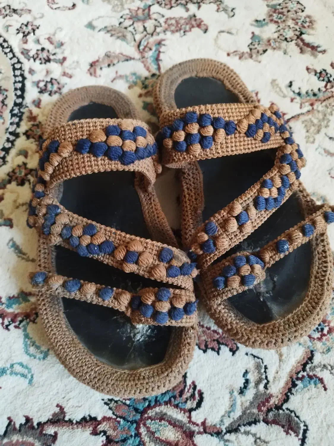 دمپایی گیوه زندان بافت. بند گوشی|کیف، کفش، کمربند|مشهد, کوشک مهدی|دیوار