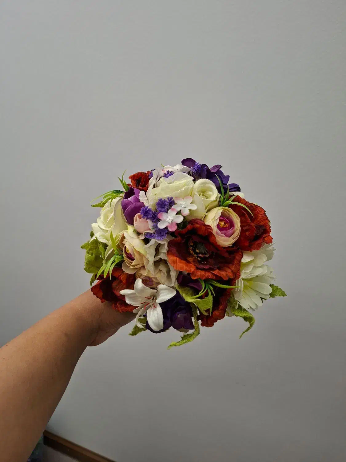 ۳عدد دسته گل عروس|گل مصنوعی|شیراز, رازی|دیوار