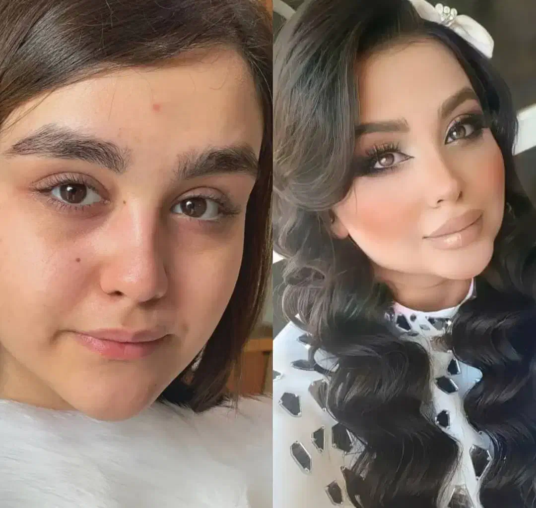 تخفیف میکاپ شینیون دکلره مش فیبروز|خدمات آرایشگری و زیبایی|اردبیل, |دیوار