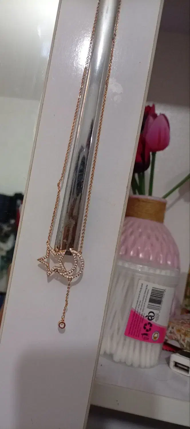 گردنبند ماه‌ستاره رنگ‌ثابت|جواهرات|شیراز, کرونی(خاتونک)|دیوار