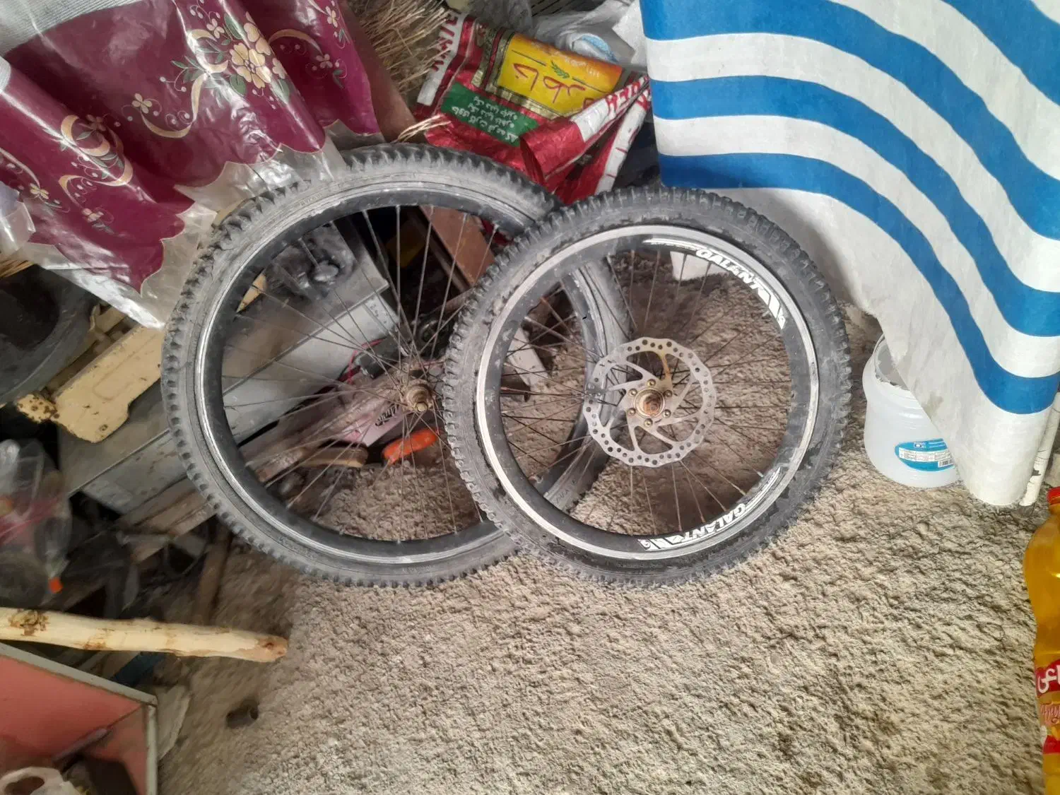 دو عدد رنگ جلو دچرخه ۲۰ وه۲۴|دوچرخه، اسکیت، اسکوتر|دهدشت, |دیوار