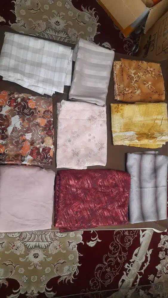 چادر عروس و تیکه پارچه نونو|لباس|اسلامشهر, شهرک واوان|دیوار