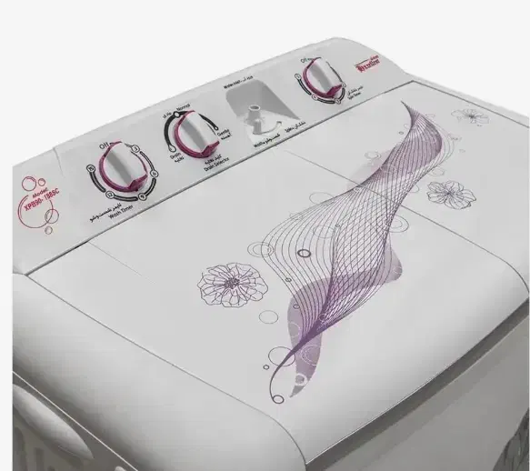 لباسشویی دو قلو اکسلنت|ماشین لباسشویی و خشککن لباس|صحنه, |دیوار