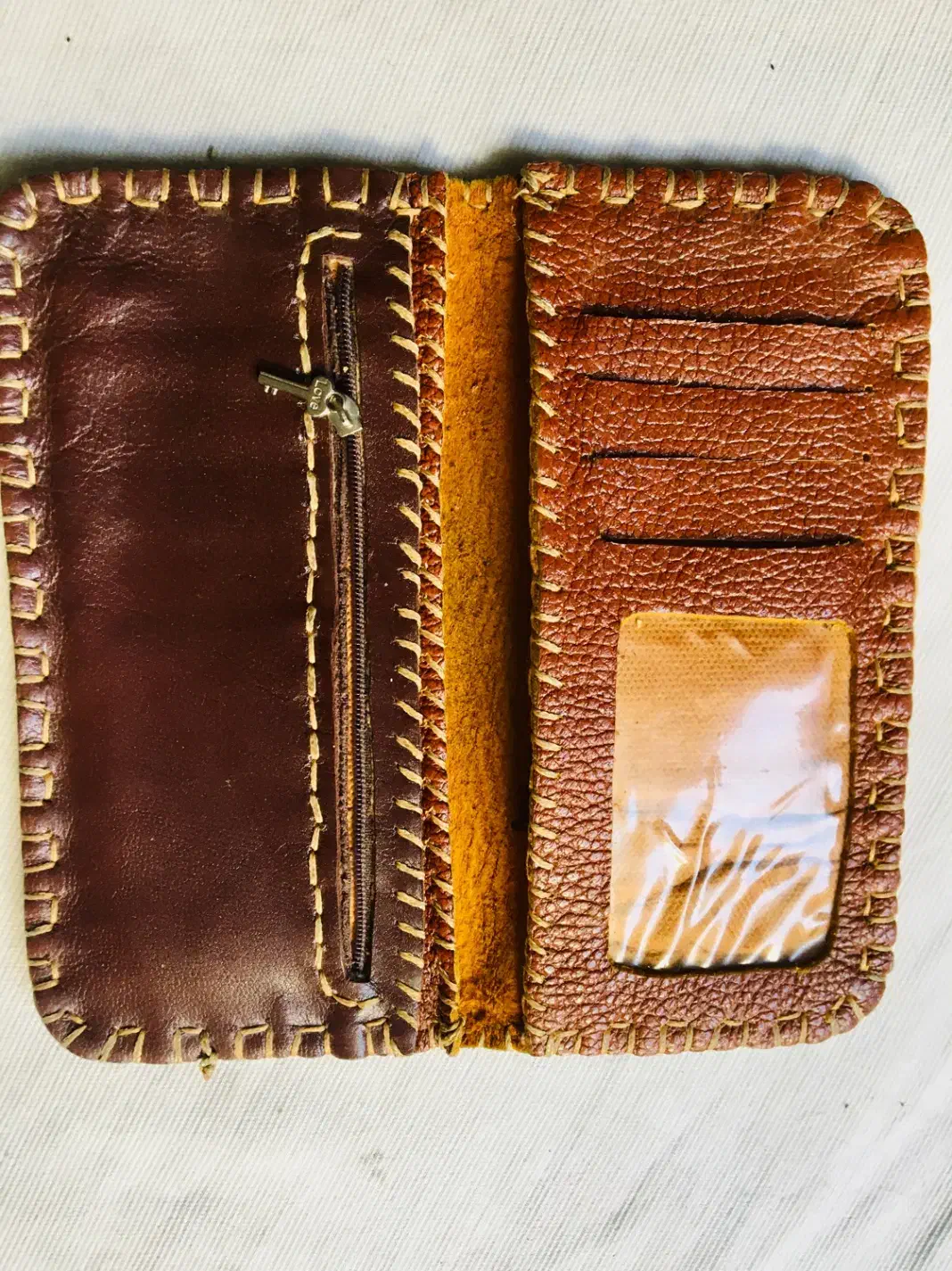 کیف پولی چرم اصلی|کیف، کفش، کمربند|اصفهان, شاهد|دیوار