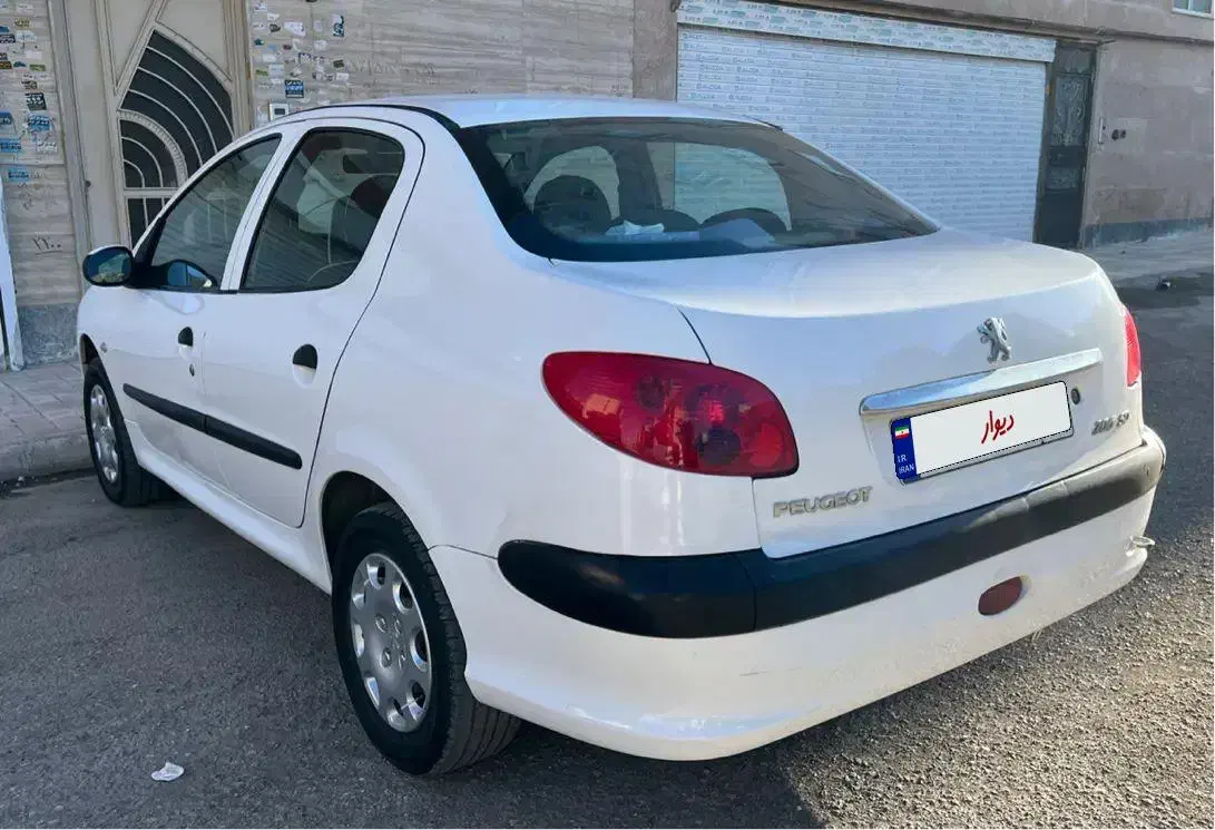 پژو ۲۰۶ sd v8|خودرو سواری و وانت|اردبیل, |دیوار