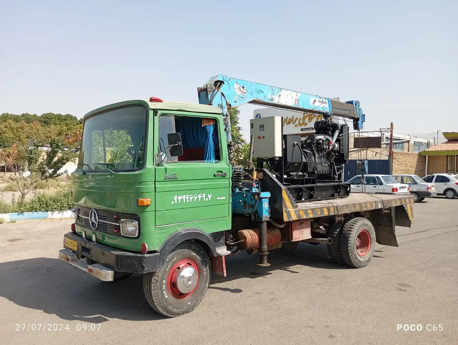 خدمات جرثقیل ۳تن خاور|خدمات حمل و نقل|کرج, کمال‌شهر|دیوار