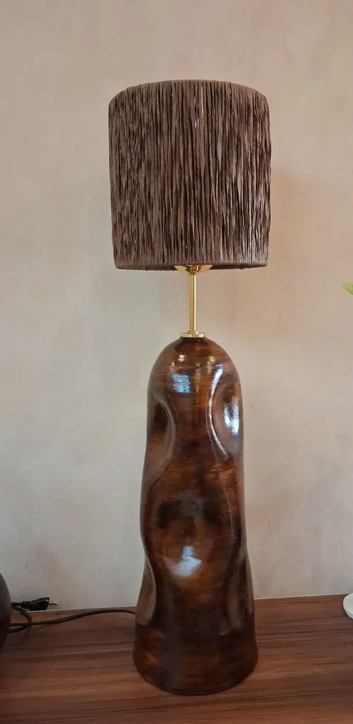 فروش آباژور کنار سالنی و رومیزی نو|چراغ خواب و آباژور|رشت, رشتیان|دیوار