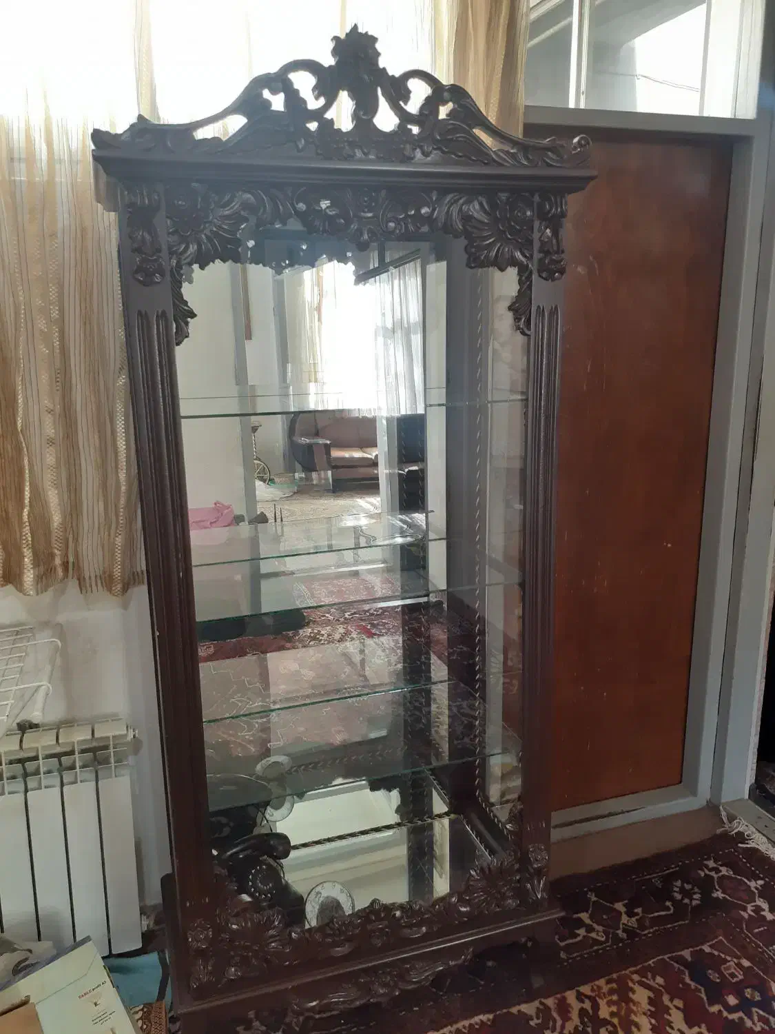 بوفه چوبی|بوفه، ویترین، کنسول|تبریز, |دیوار